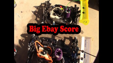 Huge RC car eBay score Mugen Ofna XRAY for $164.30 truggy bubby micro nitro