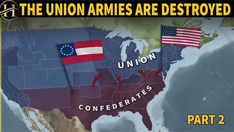 How did The Confederates defeat the Union in 1861? - American Civil War - Part 2