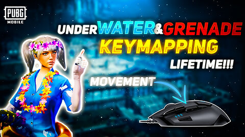 HOW TO SET || UNDER WATER UP & DOWN || GRENADE OPEN || KEYMAPPING WITH MOUSE IN PUBGMOBILE / 2024