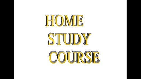 Home Study Course 0