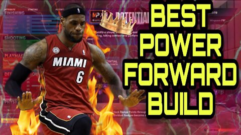 93 badges - best power forward build NBA 2K22