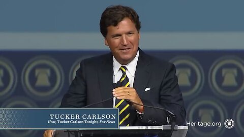 Tucker Carlson Key Note Speech #Heritage50 (Full Speech 04/21/2023)