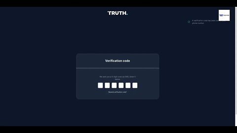 Steps to Create an Account on Truthsocial Web interface