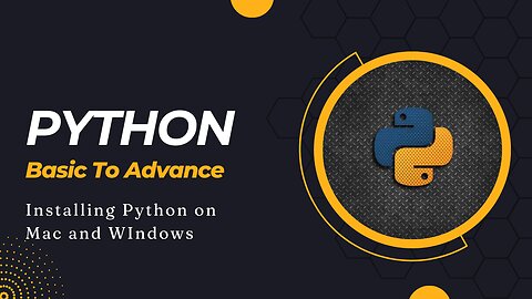 02 Installing Python on Mac and WIndows