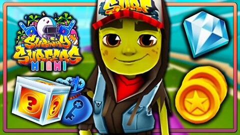 Subway Surfers Miami 2020 | Caçada Sazonal até 100 Itens