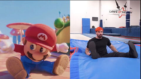 Stunts From The Super Mario Bros. Movie In Real Life