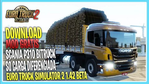 DOWNLOAD SCANIA P310 BITRUCK CARROCERIA E BAÚ CÂMARA FRIA PARA EURO TRUCK SIMULATOR 2 1.42