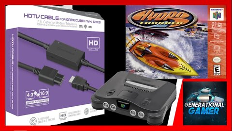 Hyperkin Nintendo 64 HDMI Cable - Featuring Hydro Thunder (N64)