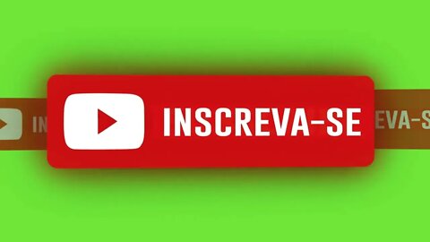 Chroma key botão inscreva-se green screen