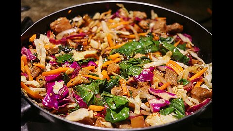 Stir-Fried Chicken and Vegetables