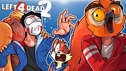 Left 4 Dead 2 - Real story of the Titanic! (Spongebob Mods) With Vanoss, Ohm & Squirrel!