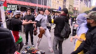 Shocking NEW FOOTAGE of busker attack shows what really happened