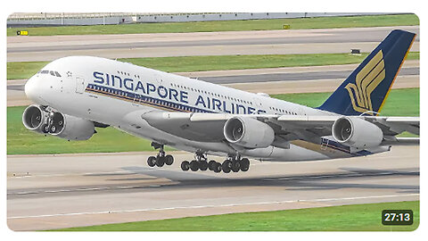 30 BIG PLANE TAKEOFFS from ABOVE _ Plane Spotting at Hong Kong Airport [HKG_VHHH]