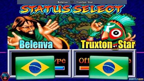 World Heroes 2 Jet (Belenva Vs. Truxton_Star) [Brazil Vs. Brazil]