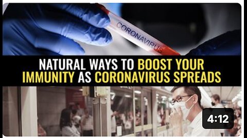 Natural ways to boost your immunity as coronavirus spreads