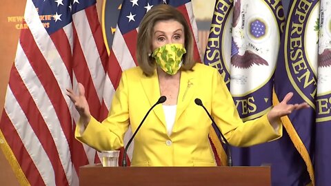 Pelosi on masks, social distancing, and the number of vaccinated members of Congress.