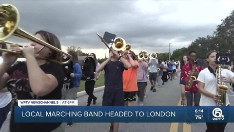 Wellington High School marching band to perform in London's New Year's Day parade