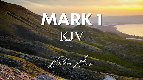 Mark 1 - King James Audio Bible Read by Dillon Awes