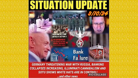 SITUATION UPDATE 3/10/24 - Child Trafficking/Sra/Mk Ultra, Gcr/Judy Byington Update, Us Republic