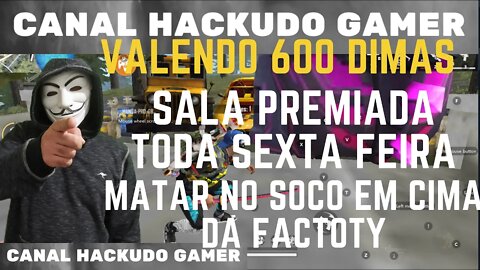 MOD MENU FF - HACKUDO GAMER - LIVE DE HACK - FFF AO VIVO - HACK