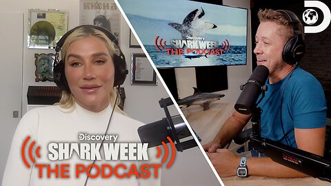 Superstar Kesha Lifts the Gag Order on Saving Sharks Shark Week The Podcast