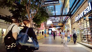 Brisbane CITY Night Walk - AUSTRALIA