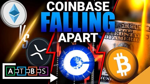 Bitcoin Signals EXTREME Weakness to Dollar (Coinbase Falling Apart)