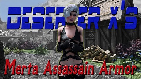 Skyrim - Merta Assassin Armor AE - PC/Xbox - CBBE/3BA + Bodyslide