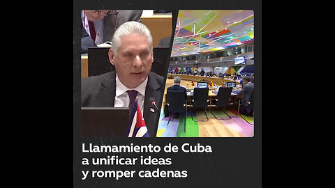 El presidente de Cuba llama a la unidad