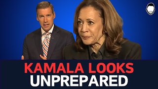 Kamala STUMBLES Through First SOLO Post-Debate Interview