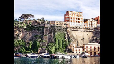 Sorrento, Italy Drone Footage