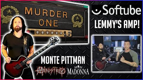 SOFTUBE MURDER ONE 🔥 LEMMY'S AMP + Celestion Speaker Shaper With MONTE PITTMAN! (Ministry, Madonna)😱