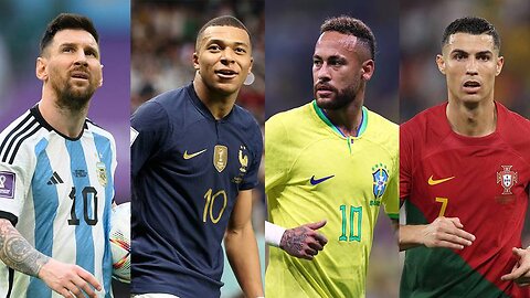 Messi, Ronaldo, Neymar & Mbappe Showing Their Class in 2023