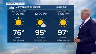 Warm temperatures return Tuesday