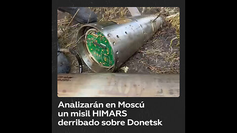 El misil HIMARS derribado sobre Donetsk será enviado a Moscú para su análisis