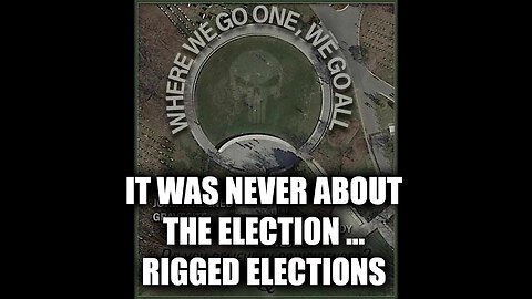 It Was Never About The Election ... Rigged Elections