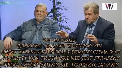 WOJNY WYZWALJĄ DUCHY I DEMONY CIEMNOŚCI - ODKRYTY KOŃ TROJAŃSKI NIE JEST STRASZNY /STUDIO VTV© 2022