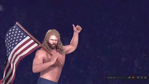 WWE 2k22 Hacksaw Jim Duggan Entrance