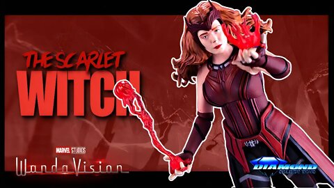 Diamond Select Wanda Vision The Scarlet Witch Figure @The Review Spot