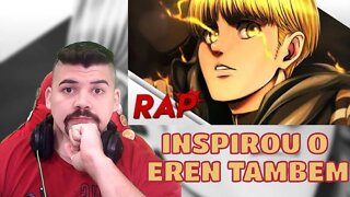 REACT Armin Arlert (Attack on Titan) Entrego Meu Coração Sting - MELHOR DO MUNDO