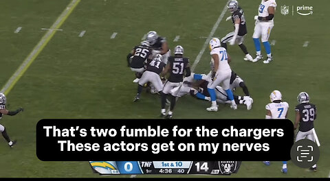 Rigged Los Angeles Chargers vs Las Vegas Raiders | they literally showing y’all it’s WWE