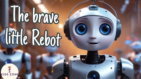 English story: The Brave Little Robot : English kids story: Kids stories