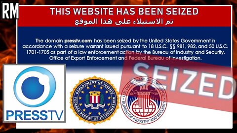 US Seizes Press TV and Multiple Foreign News Sites