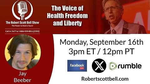 Organic Health Debate, Jay Beeber, War on Cars, National Motorists Association, Baryta Iodata, UK Censorship Threats - The RSB Show 9-16-24