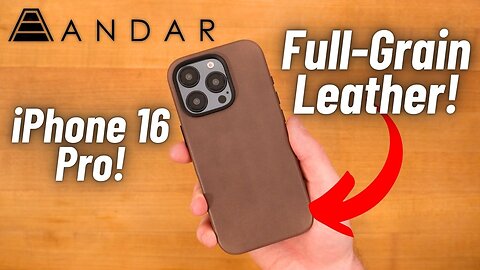 EXCLUSIVE: Andar "The Aspen" Leather iPhone 16 Pro Case REVIEW!