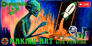 Live Painting - Making Art 9-27-24 - Onwards with More Art