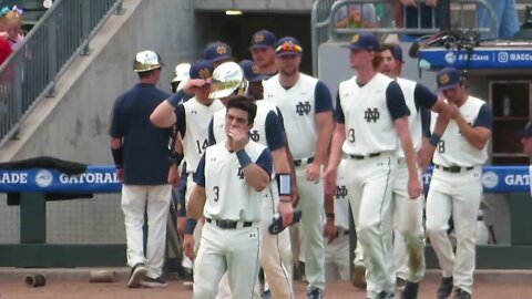 Notre Dame Irish North Carolina Tar Heels ACC baseball championships game-Charlotte, NC May 28, 2022