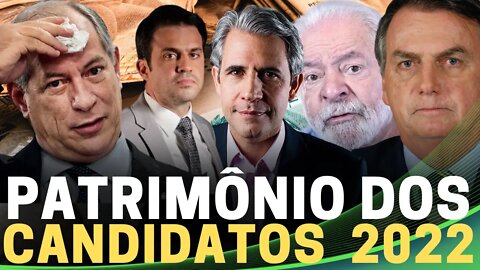 O Patrimônio de TODOS os Candidatos à Presidência 2022 - Quem Tem Mais Dinheiro?