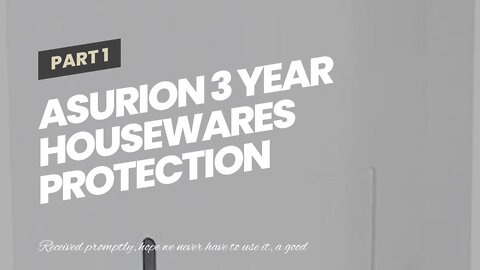 ASURION 3 Year Housewares Protection Plan $300-349.99