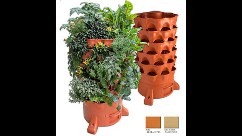 Garden Tower 2 + Premium Caster Kit: Move and Grow Bundle